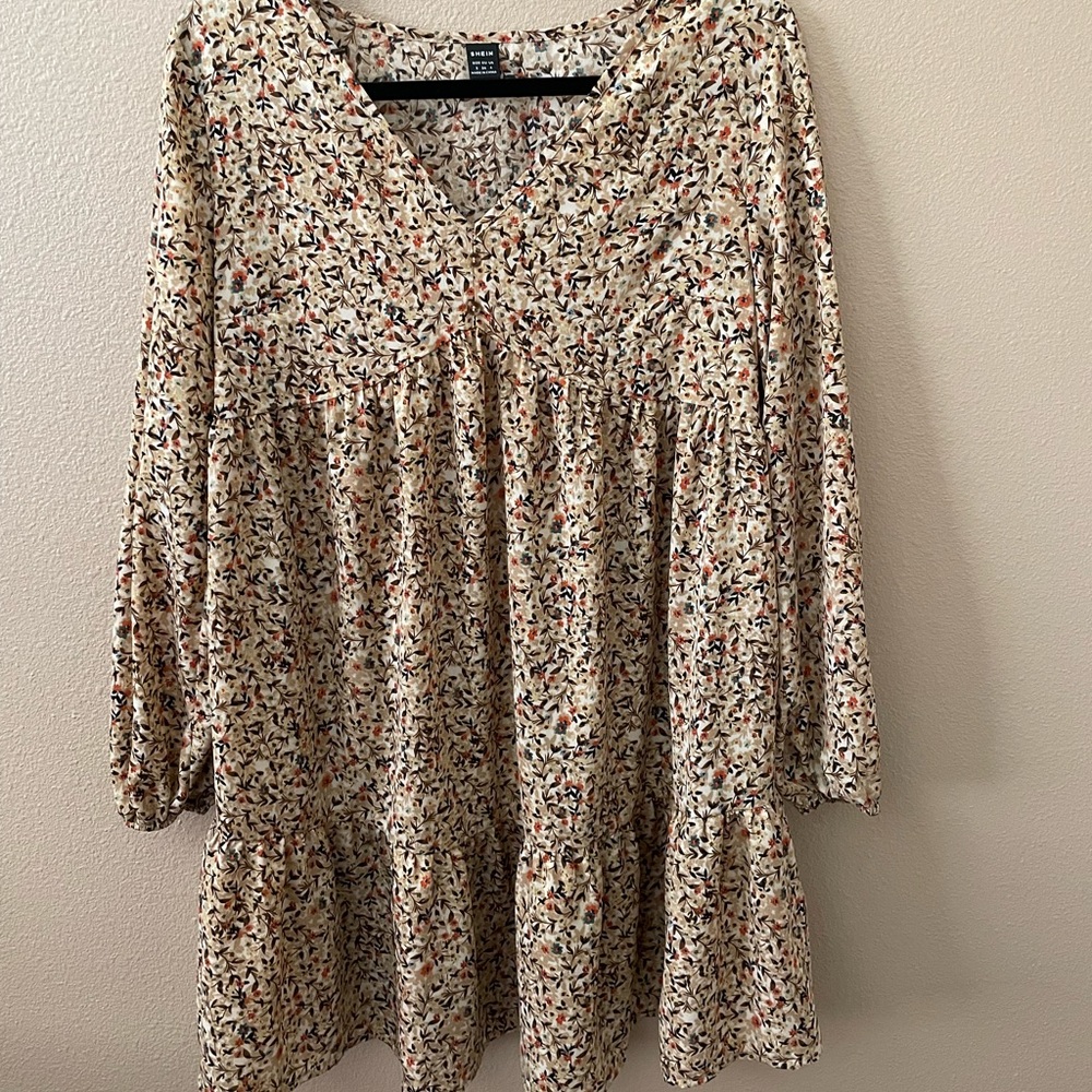 SHEIN flowy floral dress